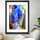 Abstract 3395 by Rafael Salazar on GIANT ART - blue digital painting