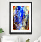 Abstract 3395 by Rafael Salazar on GIANT ART - blue digital painting