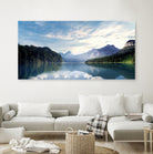 Wanderlust - Austrian Alps - Mountains, Lake by Petra Lang on GIANT ART - blue photo illustration