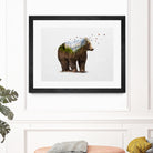 Wild I Shall Stay | Bear by Soaring Anchor on GIANT ART - brown photo manipulation