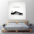 Urban Shoes / Adidas by Alejandro Garcia on GIANT ART - gray photo illustration