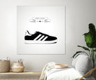 Urban Shoes / Adidas by Alejandro Garcia on GIANT ART - gray photo illustration