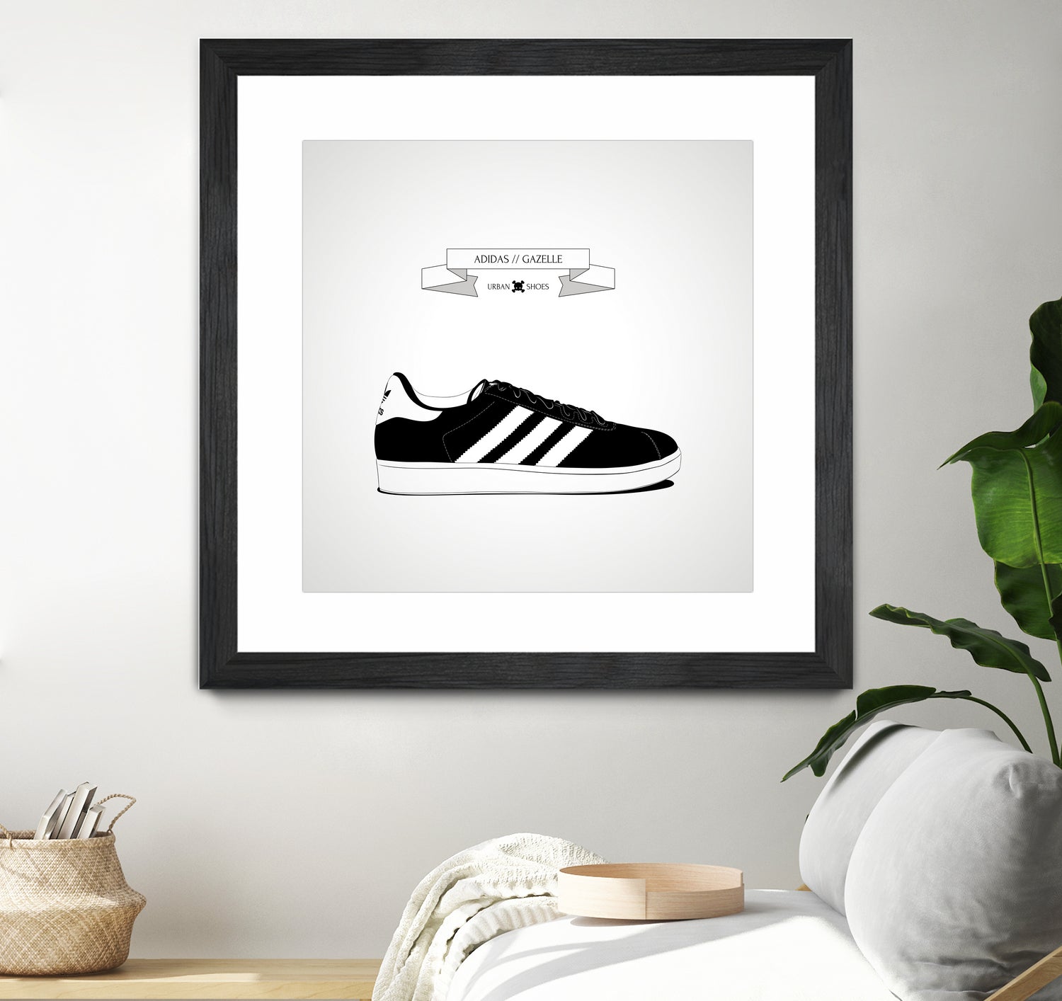 Urban Shoes / Adidas by Alejandro Garcia on GIANT ART - gray photo illustration