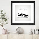 Urban Shoes / Adidas by Alejandro Garcia on GIANT ART - gray photo illustration