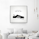 Urban Shoes / Adidas by Alejandro Garcia on GIANT ART - gray photo illustration