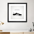 Urban Shoes / Adidas by Alejandro Garcia on GIANT ART - gray photo illustration