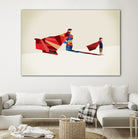 Asian Hero by Jason Ratliff on GIANT ART - red digital painting