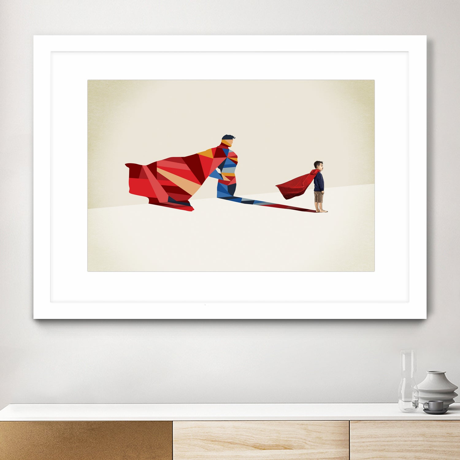 Asian Hero by Jason Ratliff on GIANT ART - red digital painting