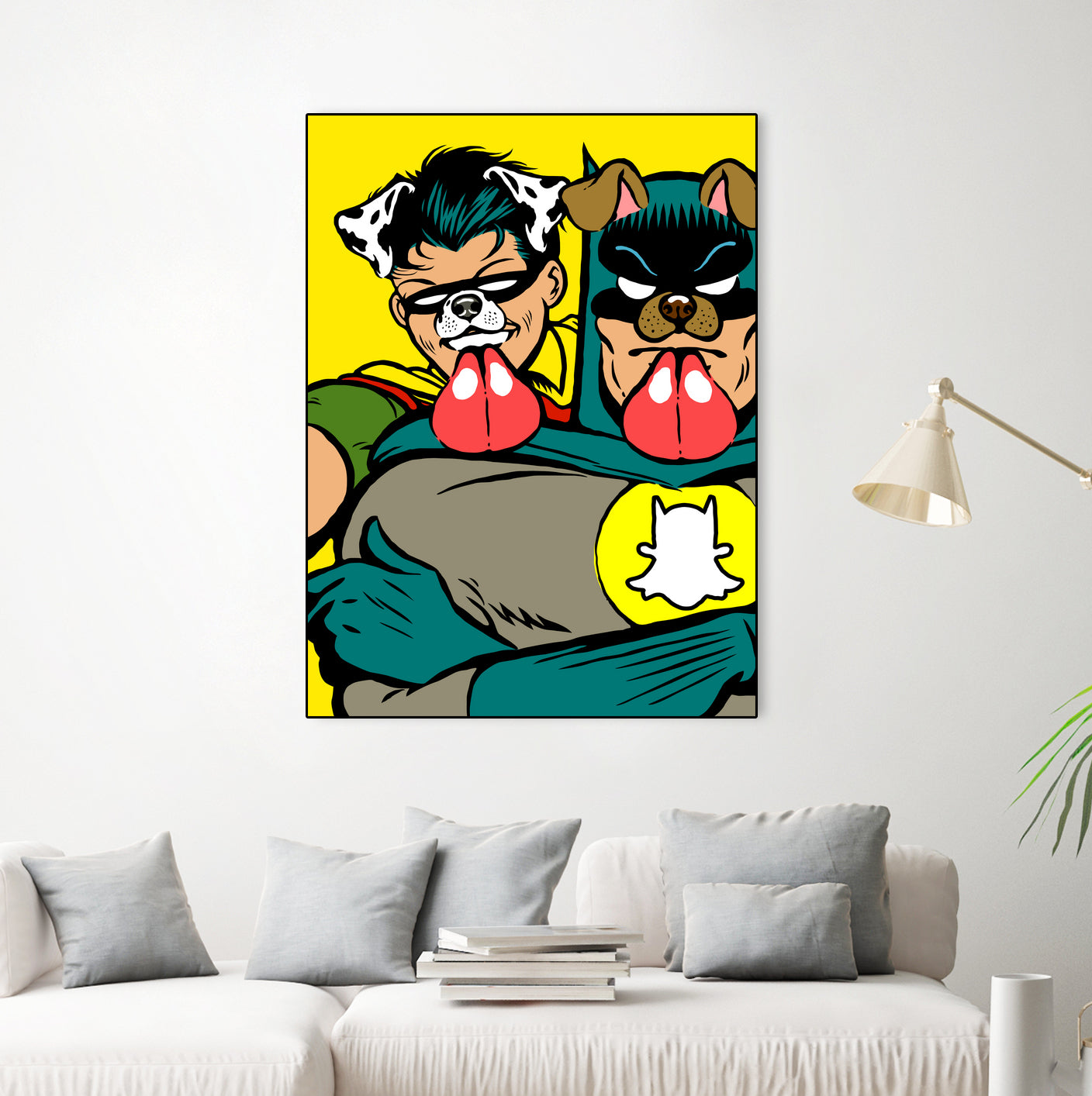 Snapbat by Bily Mariano da Luz on GIANT ART - yellow digital drawing