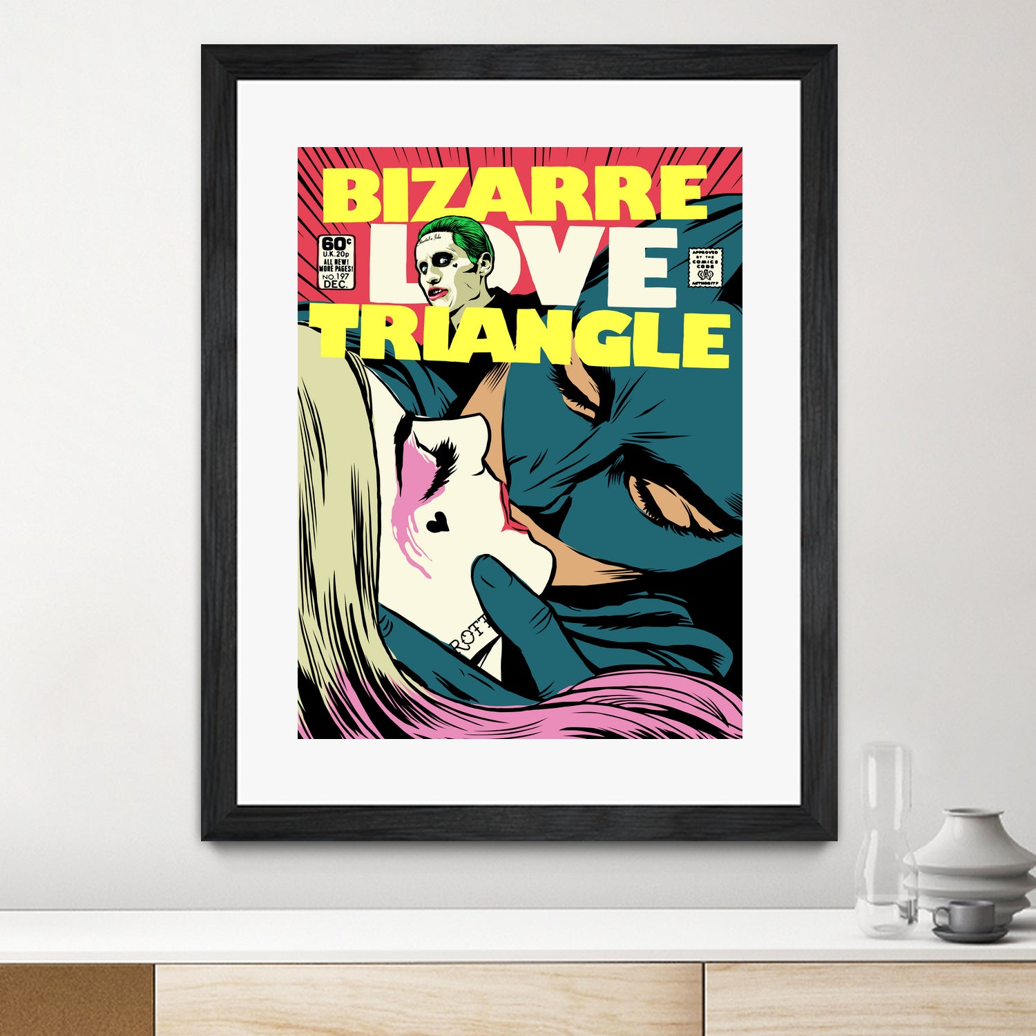 Bizarre Love Triangle - Suicide Edition by Bily Mariano da Luz on GIANT ART - yellow digital drawing