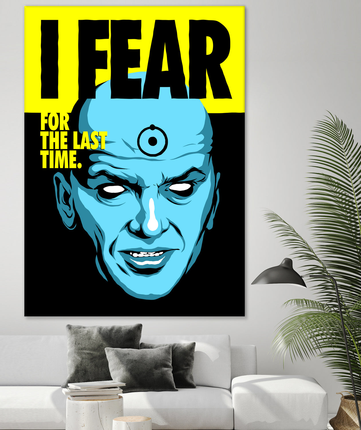 Fear by Bily Mariano da Luz on GIANT ART - blue digital drawing