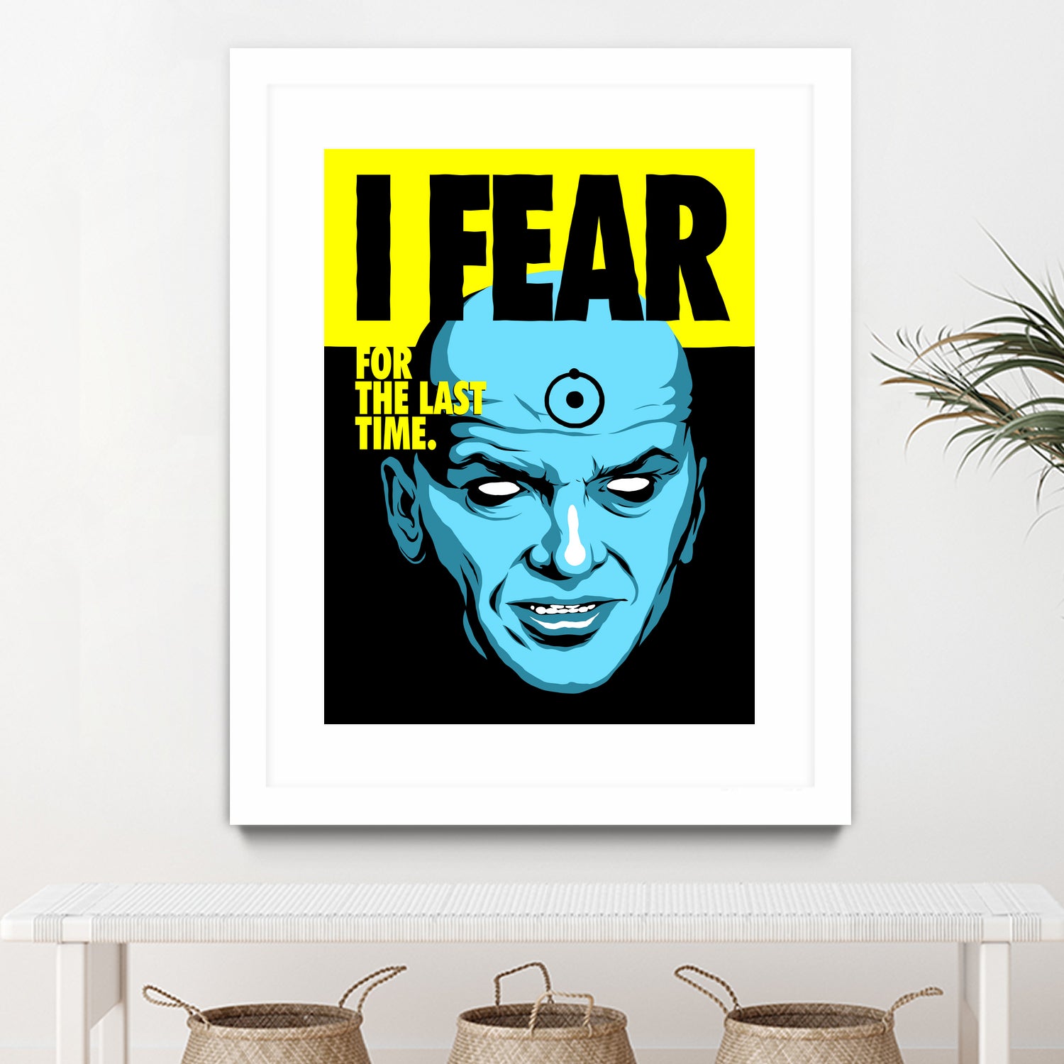 Fear by Bily Mariano da Luz on GIANT ART - blue digital drawing