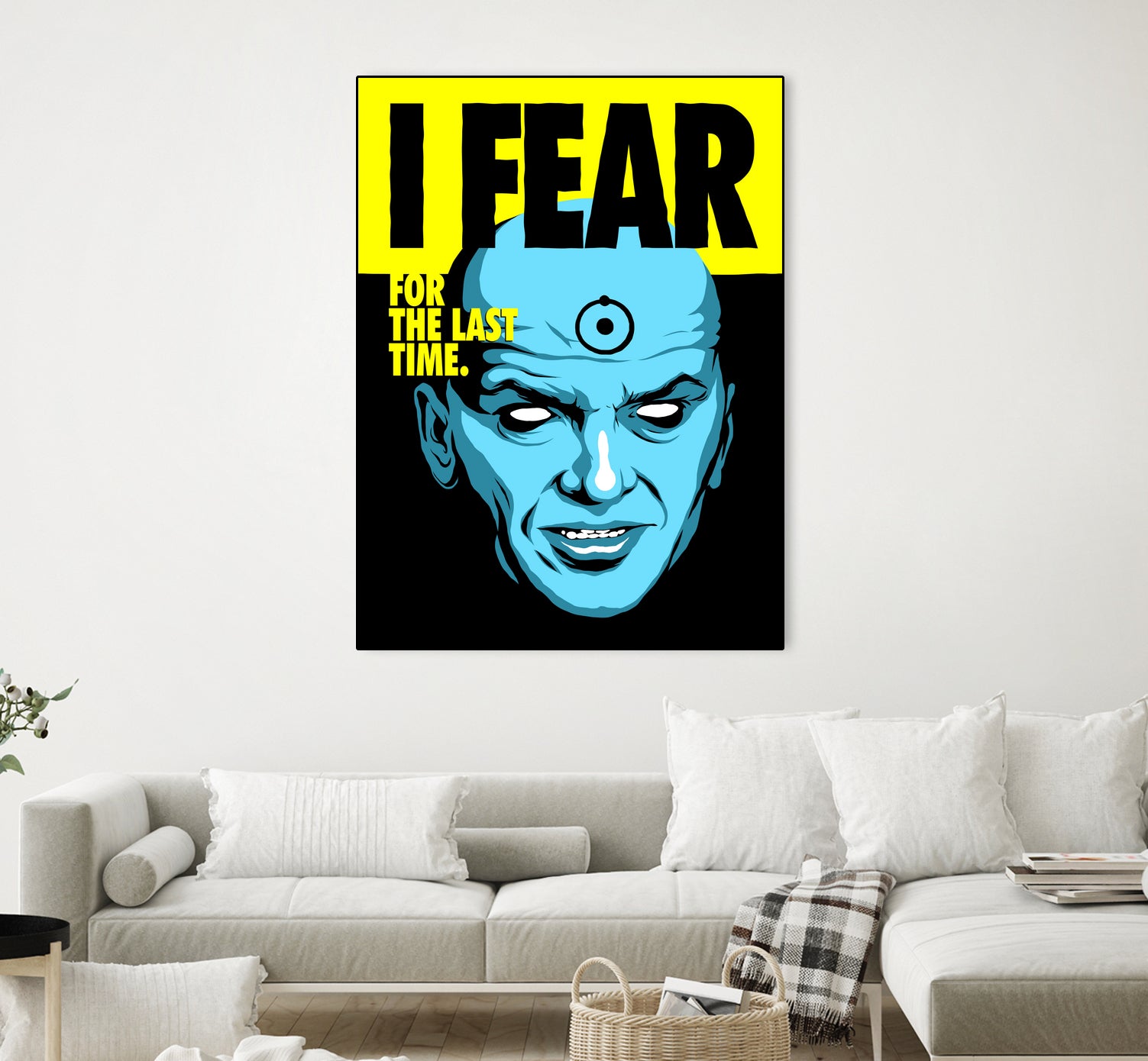 Fear by Bily Mariano da Luz on GIANT ART - blue digital drawing