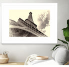 Eiffel Tower in Paris by I Bjork on GIANT ART - brown photo manipulation