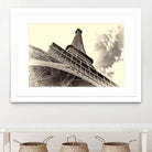 Eiffel Tower in Paris by I Bjork on GIANT ART - brown photo manipulation