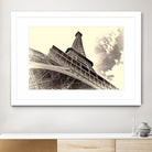 Eiffel Tower in Paris by I Bjork on GIANT ART - brown photo manipulation