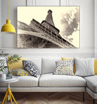 Eiffel Tower in Paris by I Bjork on GIANT ART - brown photo manipulation