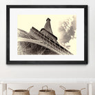 Eiffel Tower in Paris by I Bjork on GIANT ART - brown photo manipulation