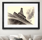 Eiffel Tower in Paris by I Bjork on GIANT ART - brown photo manipulation