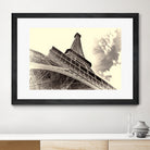 Eiffel Tower in Paris by I Bjork on GIANT ART - brown photo manipulation