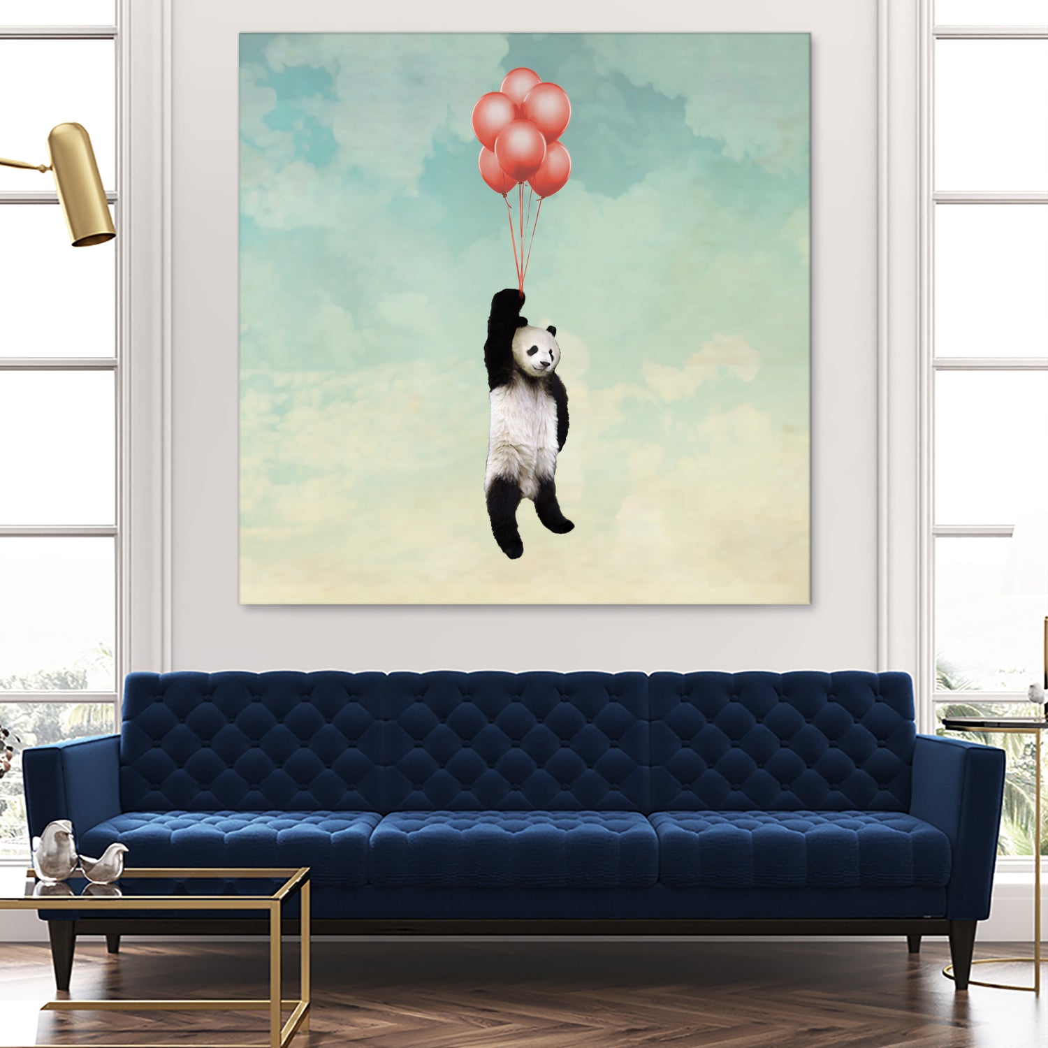 PANDALLOONS *** by Vin Zzep on GIANT ART - white digital painting