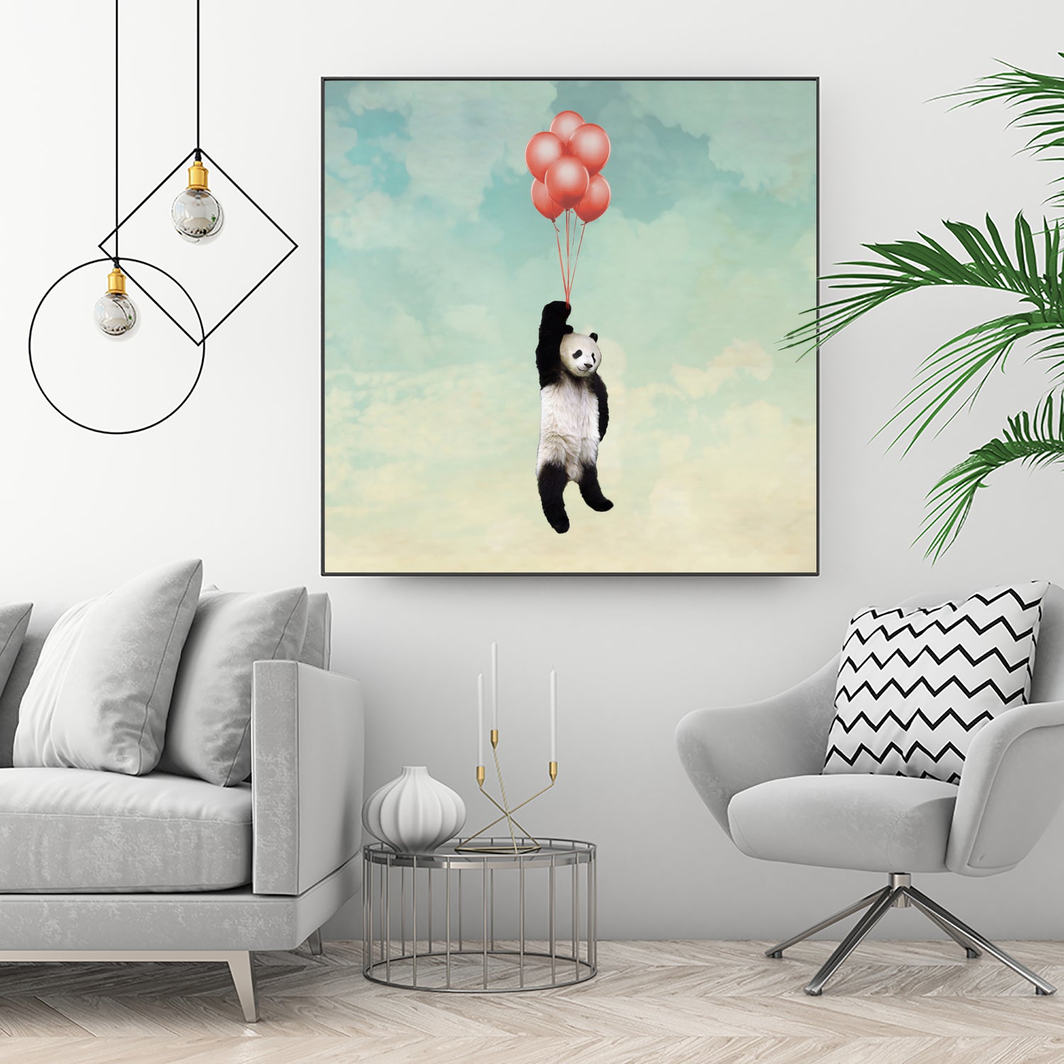 PANDALLOONS *** by Vin Zzep on GIANT ART - white digital painting