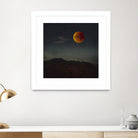 blood moon rising by Dirk Wüstenhagen on GIANT ART - orange photo manipulation