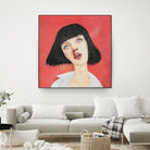 Ms. Wallace by Frida Freud on GIANT ART - red digital painting