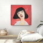 Ms. Wallace by Frida Freud on GIANT ART - red digital painting