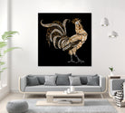 Le Coq Gaulois (The Gallic Rooster) by Diego Taborda on GIANT ART - white digital drawing