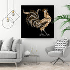 Le Coq Gaulois (The Gallic Rooster) by Diego Taborda on GIANT ART - white digital drawing