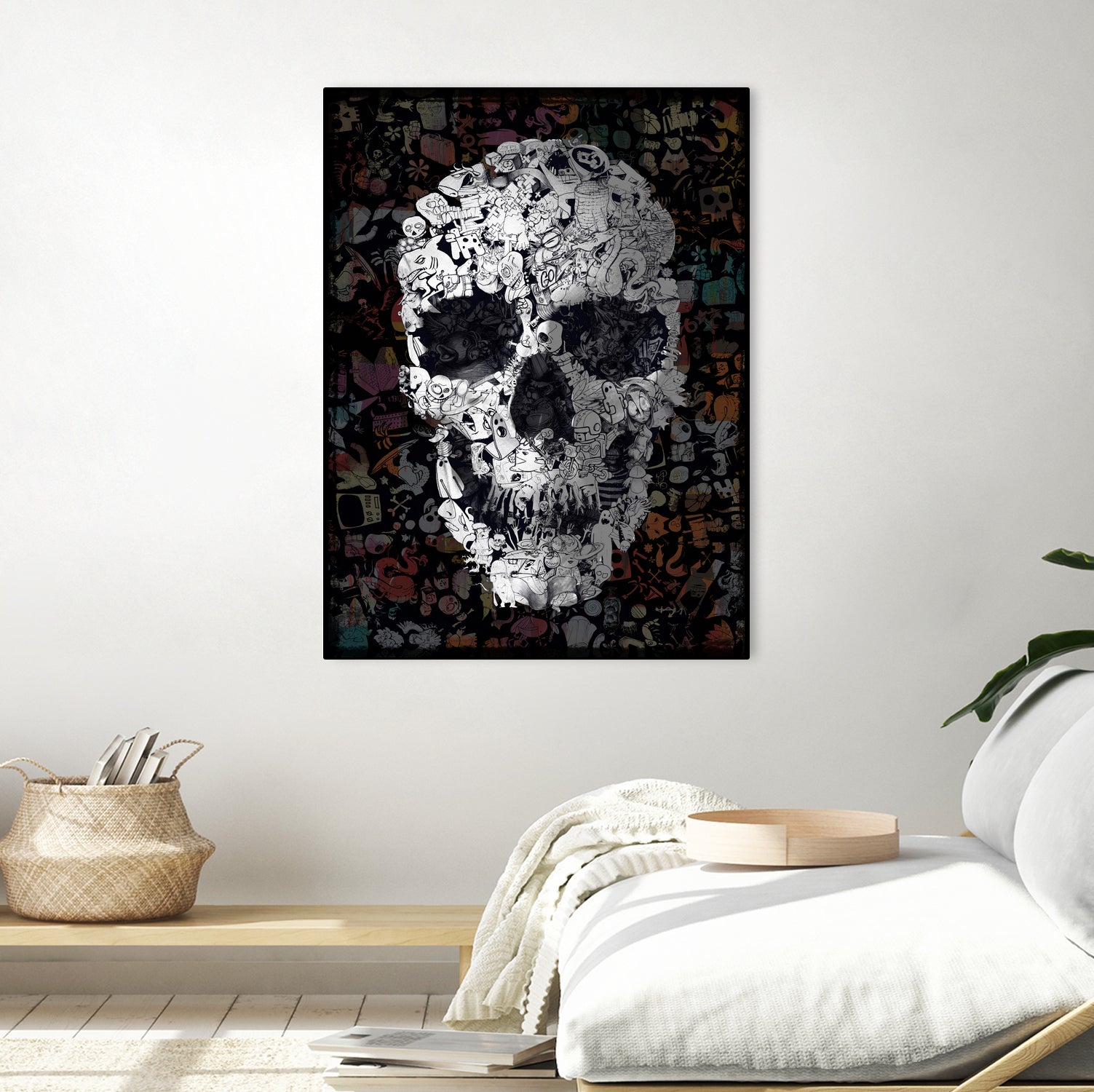 Doodle Skull by Ali Gulec on GIANT ART - digital drawing