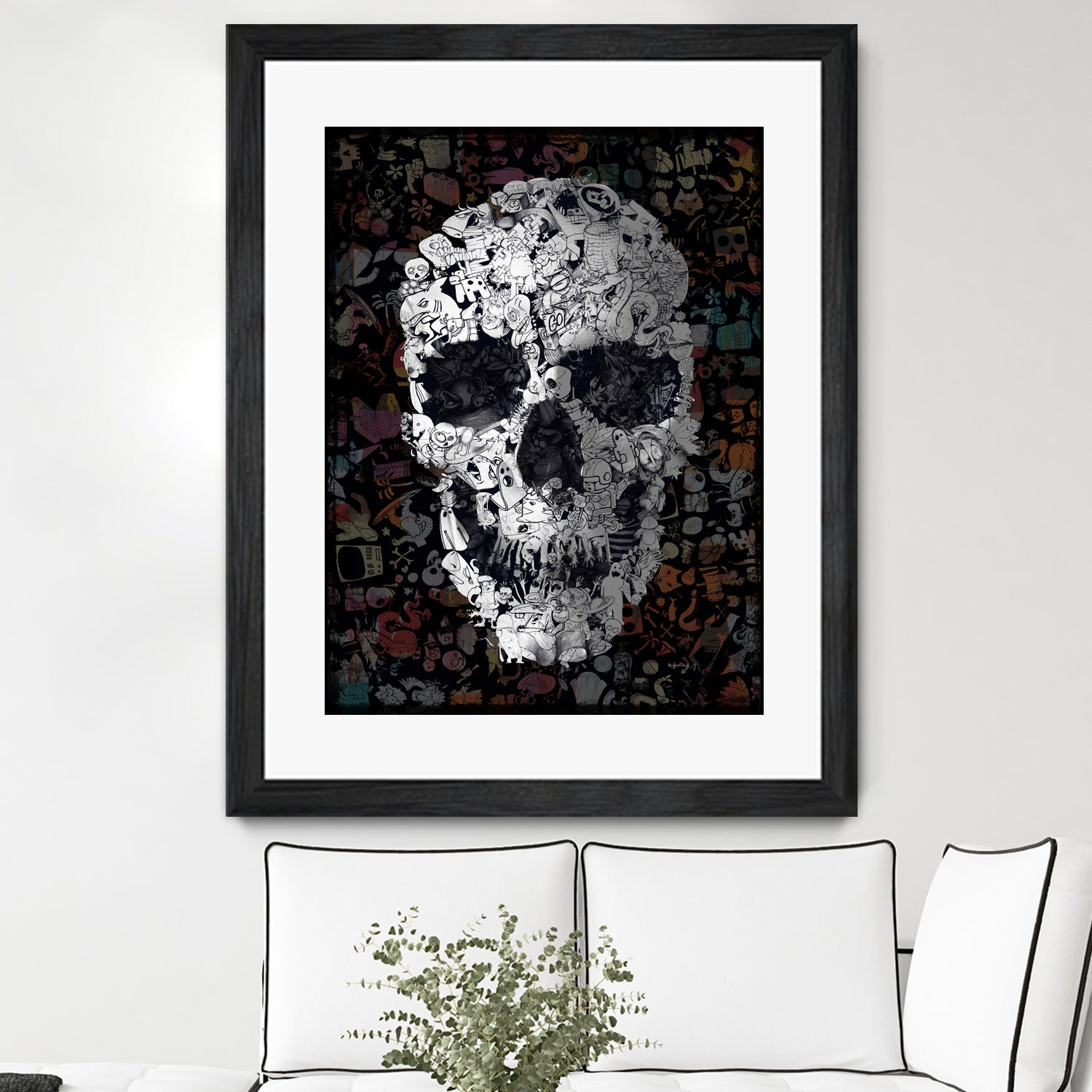 Doodle Skull by Ali Gulec on GIANT ART - digital drawing