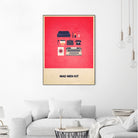 Mad Men Kit by A F on GIANT ART - red digital drawing