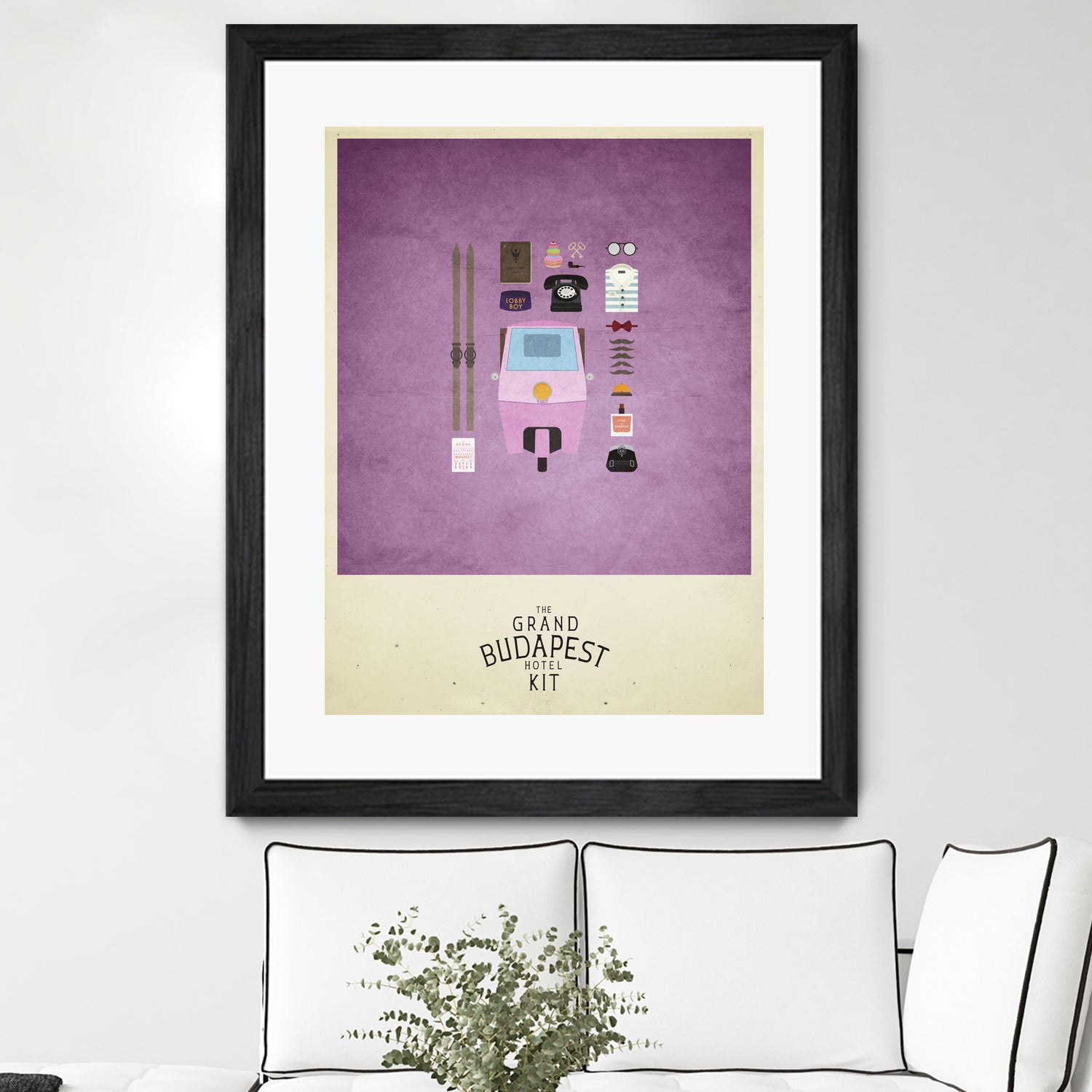 The Grand Budapest Hotel Kit by A F on GIANT ART - pink typography