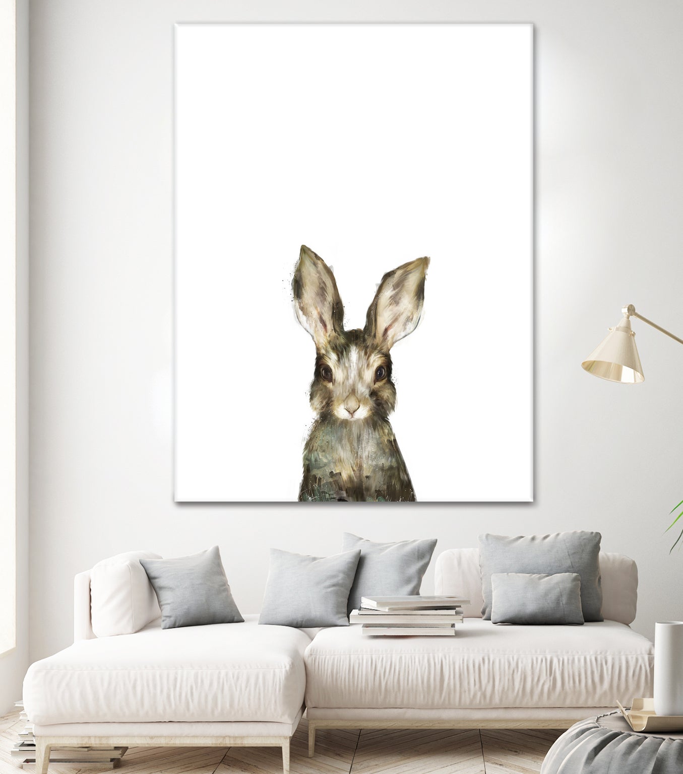 Little Rabbit by Amy Hamilton on GIANT ART - digital painting