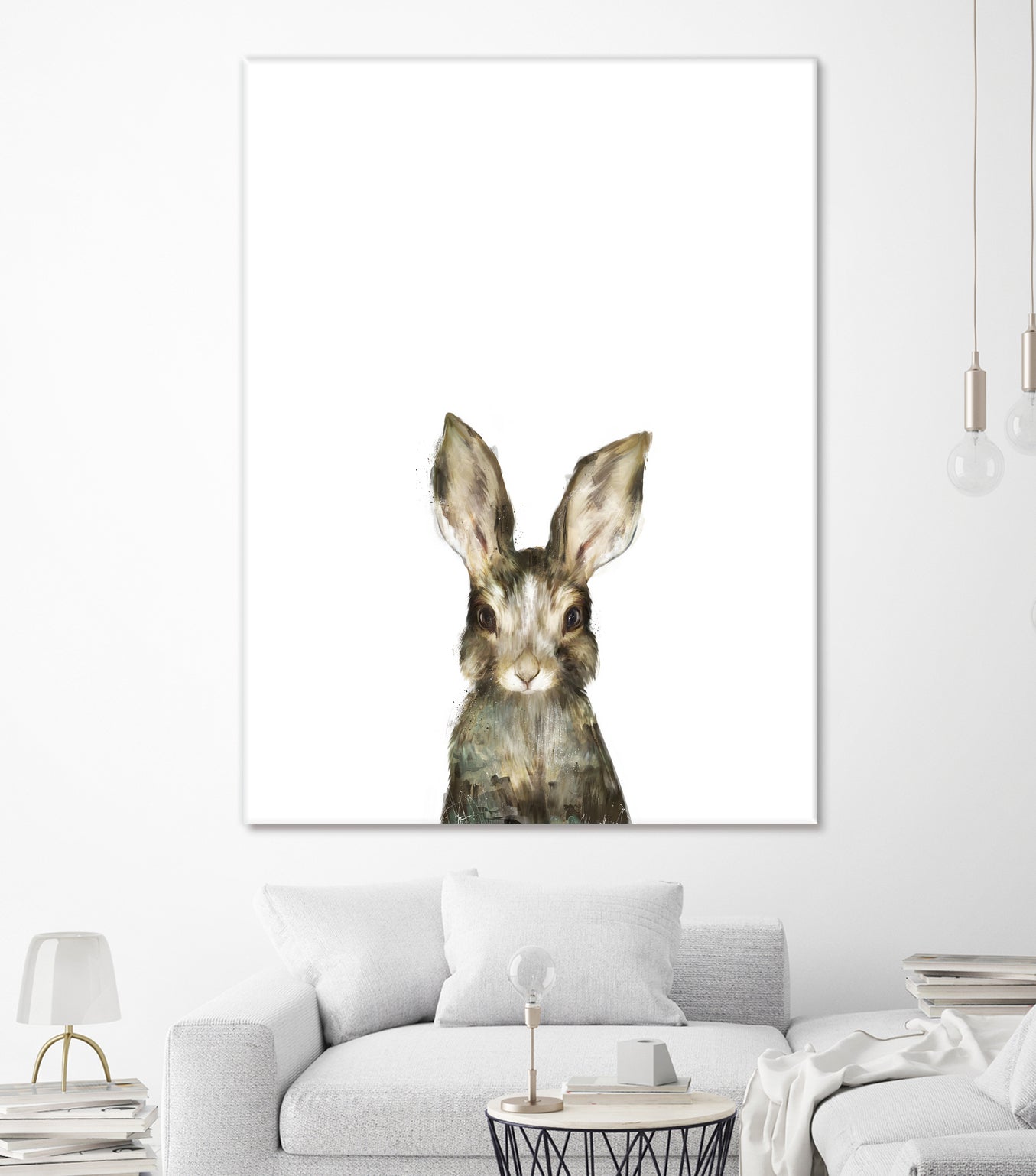 Little Rabbit by Amy Hamilton on GIANT ART - digital painting