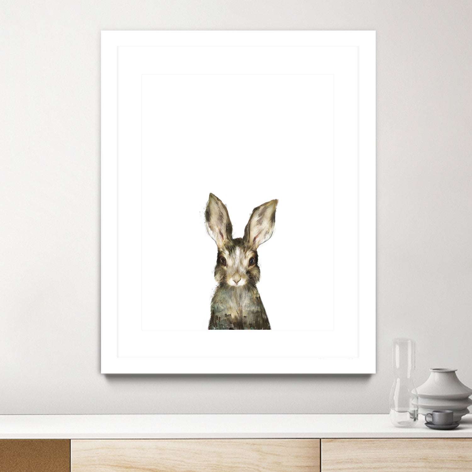 Little Rabbit by Amy Hamilton on GIANT ART - digital painting