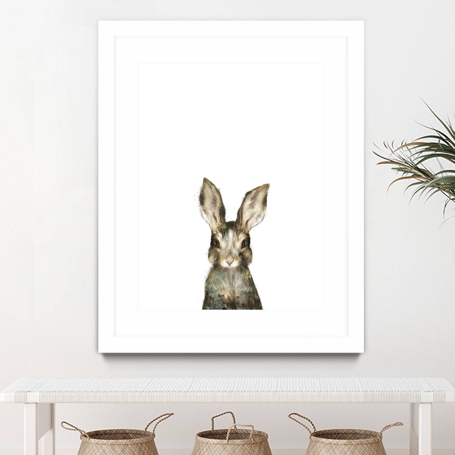 Little Rabbit by Amy Hamilton on GIANT ART - digital painting