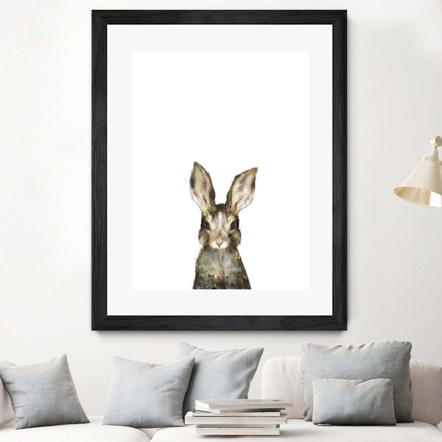 Little Rabbit by Amy Hamilton on GIANT ART - digital painting