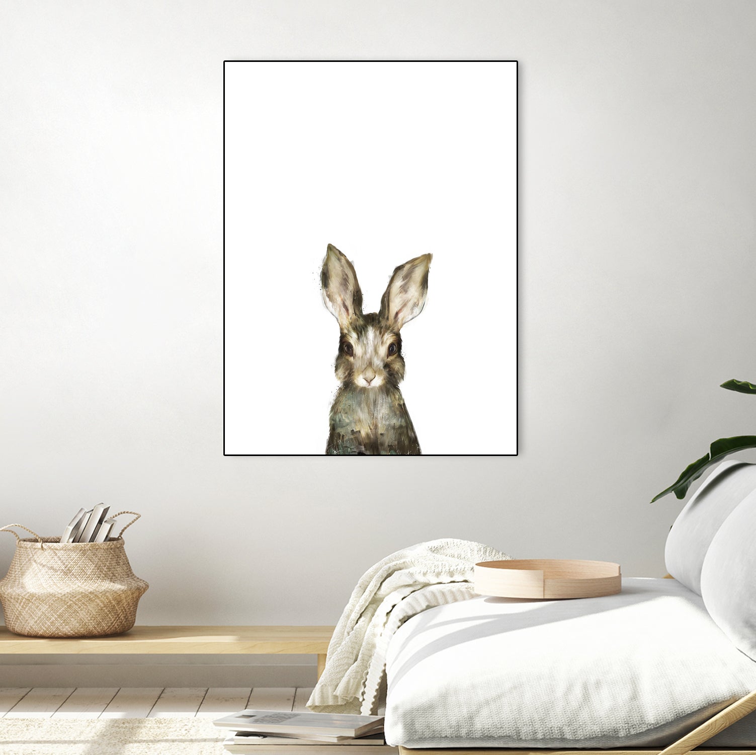 Little Rabbit by Amy Hamilton on GIANT ART - digital painting