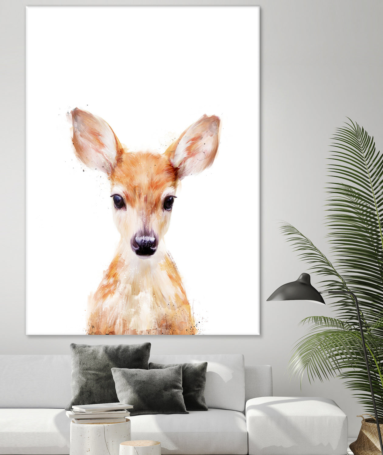 Little Deer by Amy Hamilton on GIANT ART - digital painting