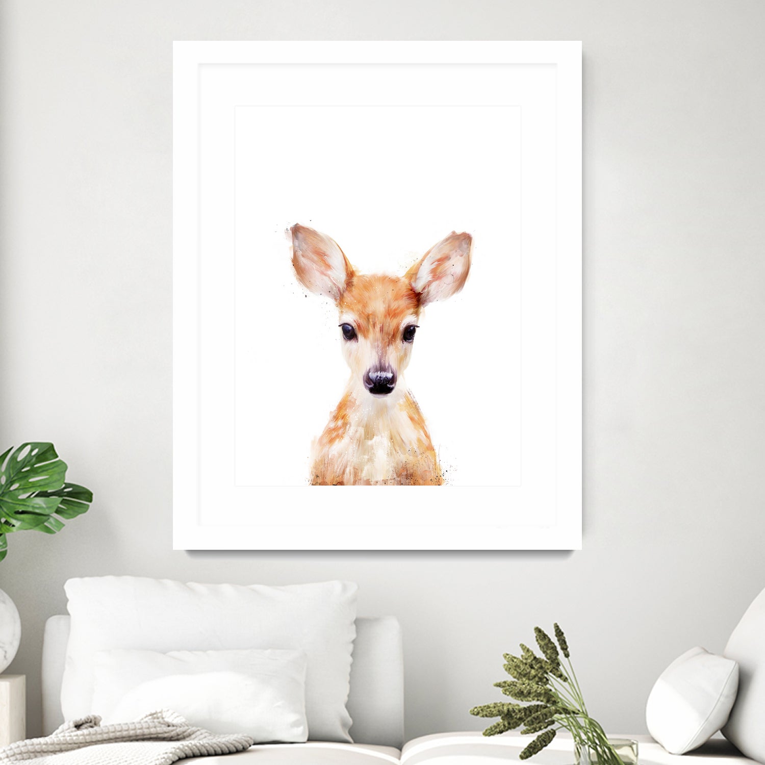 Little Deer by Amy Hamilton on GIANT ART - digital painting