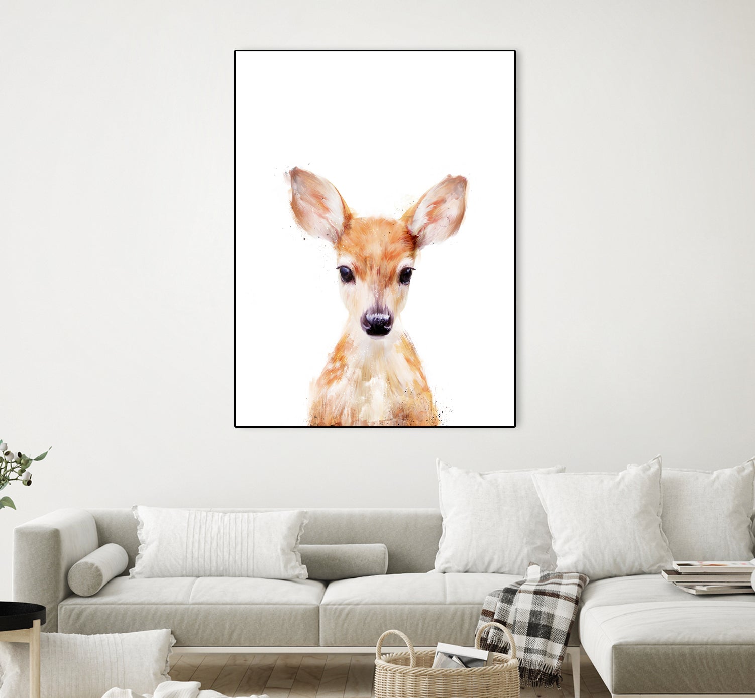 Little Deer by Amy Hamilton on GIANT ART - digital painting