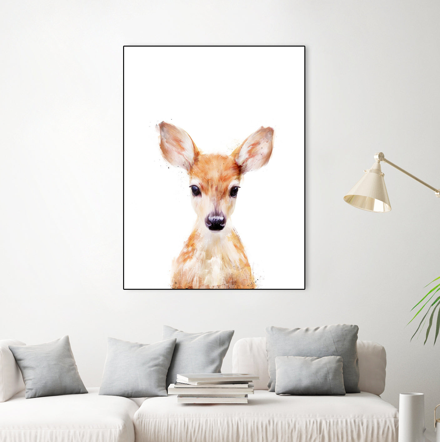 Little Deer by Amy Hamilton on GIANT ART - digital painting