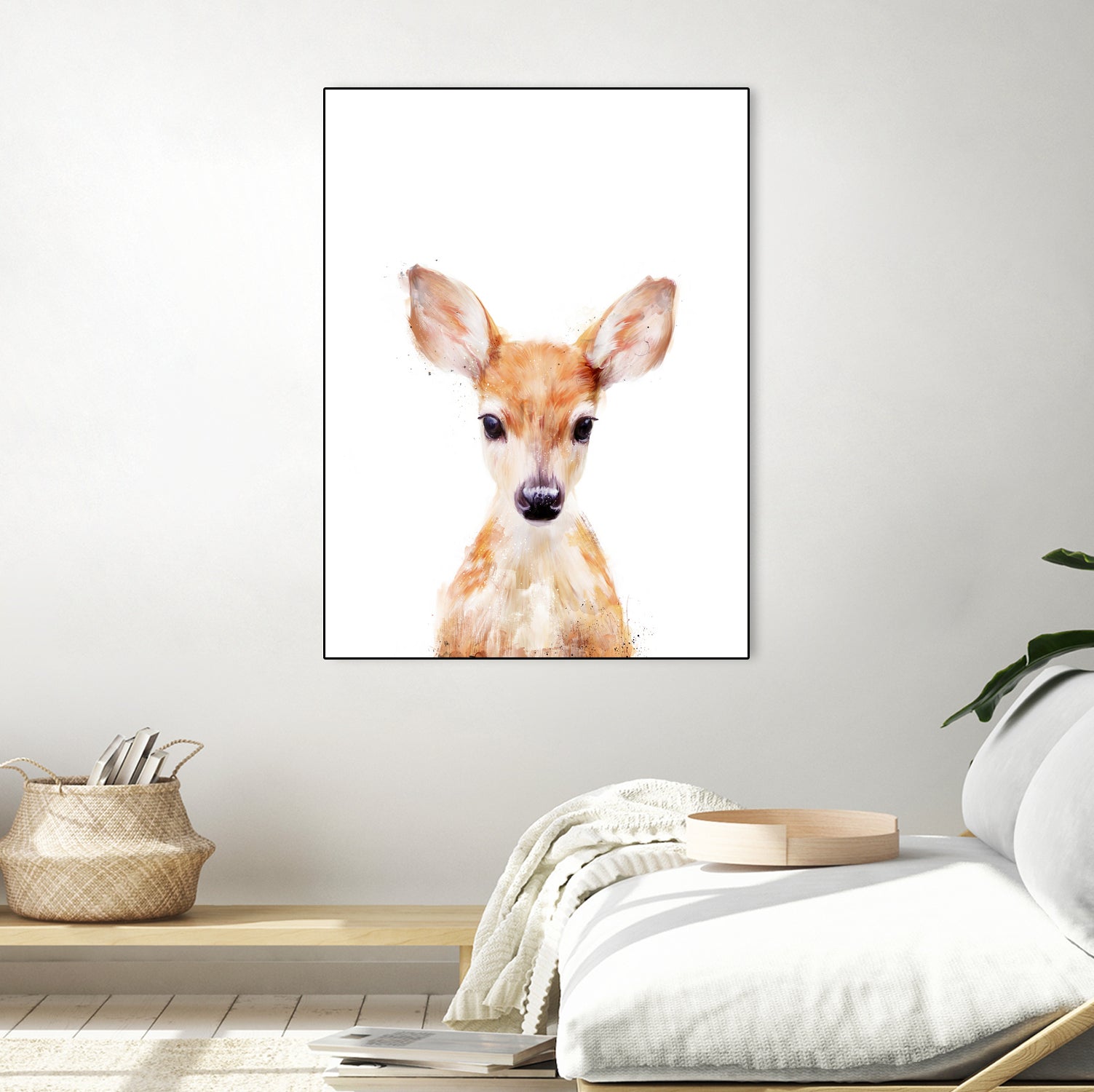 Little Deer by Amy Hamilton on GIANT ART - digital painting