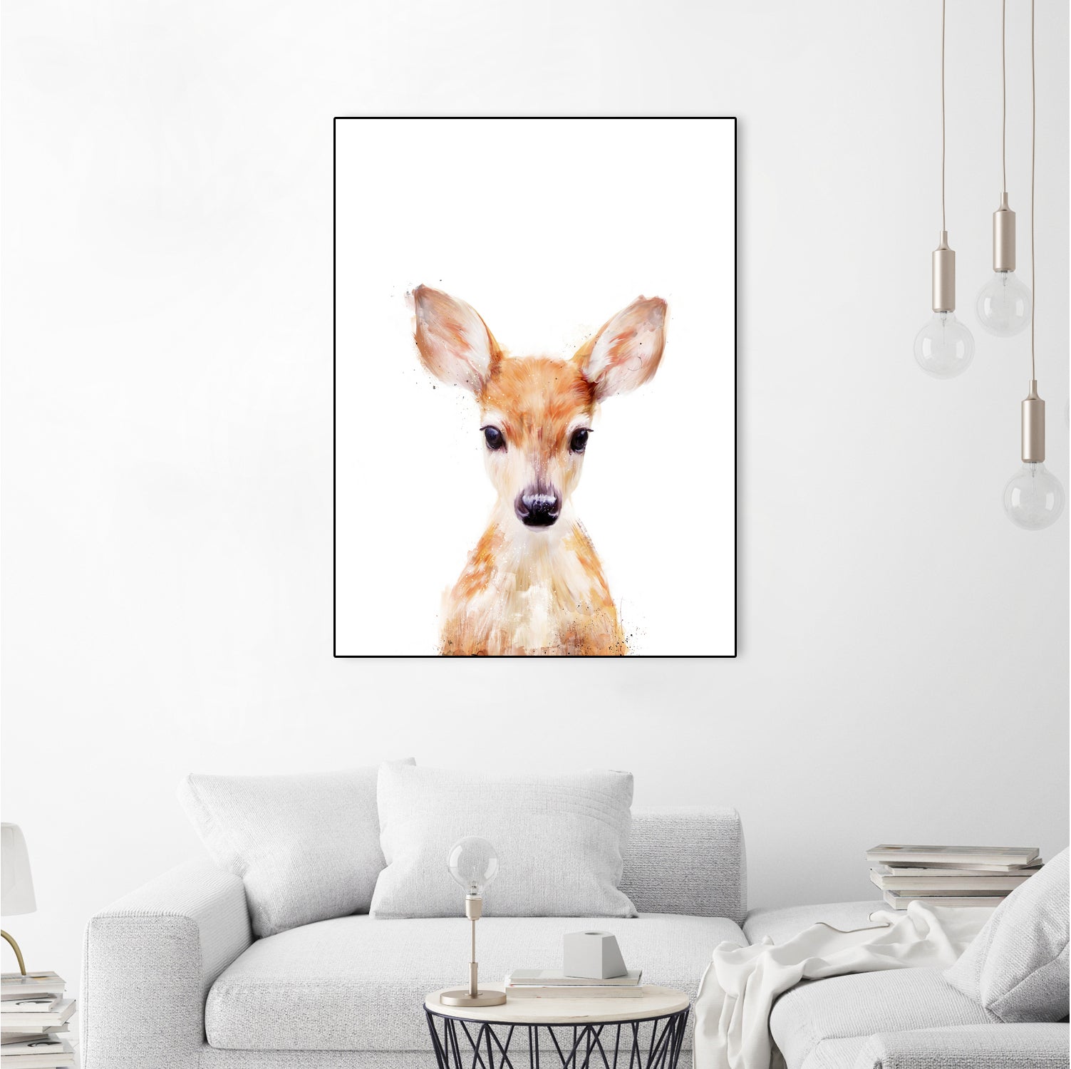 Little Deer by Amy Hamilton on GIANT ART - digital painting