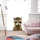 Little Raccoon by Amy Hamilton on GIANT ART - digital painting