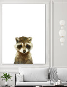 Little Raccoon by Amy Hamilton on GIANT ART - digital painting