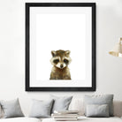 Little Raccoon by Amy Hamilton on GIANT ART - digital painting